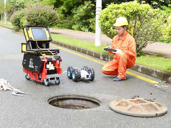 潜江经济开发区管道机器人检测