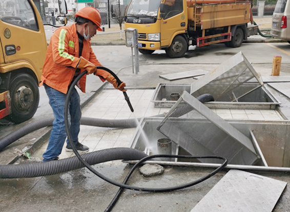 潜江经济开发区隔油池清理